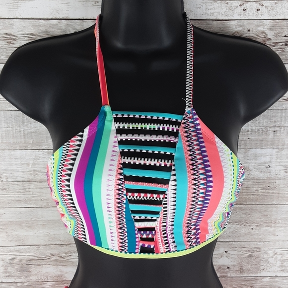 No Boundaries, 2pc Multi color top and bottom,Sz M - Picture 3 of 5